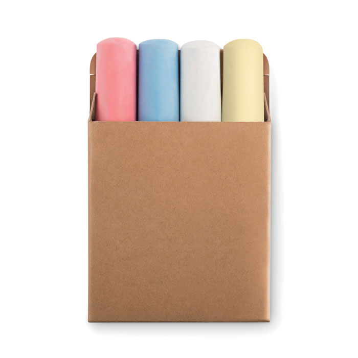 Box with chalk | Eco promotional gift